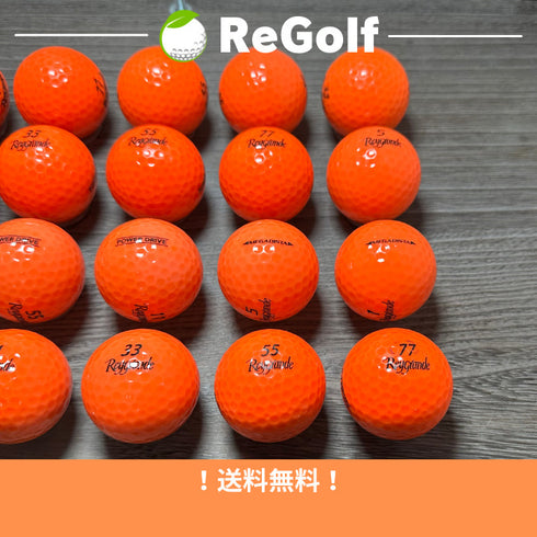【中古】 ロストボール ブリヂストン レイグランデ オレンジ 銘柄混合 20球 ACランク ゴルフボール リゴルフ